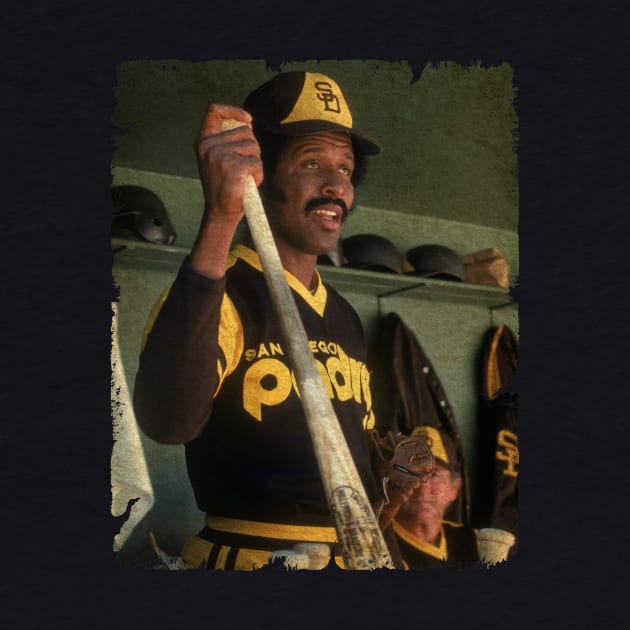 Oscar Gamble in San Diego Padres by SOEKAMPTI